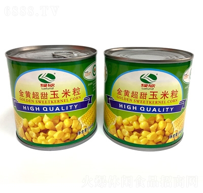 綠欣金黃超甜玉米粒罐頭