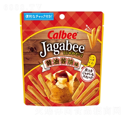 Jagabee薯條黃油醬油味（袋裝40g）