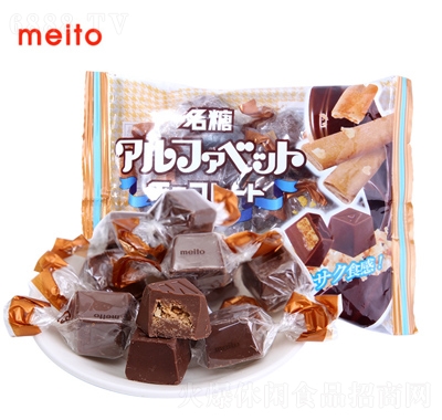 meito名糖經典巧克力薄脆巧克力口袋裝批發